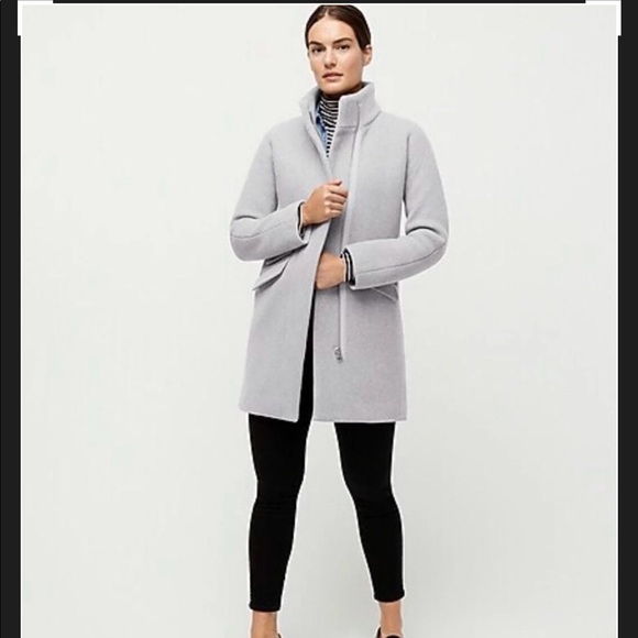 J. Crew Jackets & Blazers - J. Crew cocoon coat size 10 wool/nylon